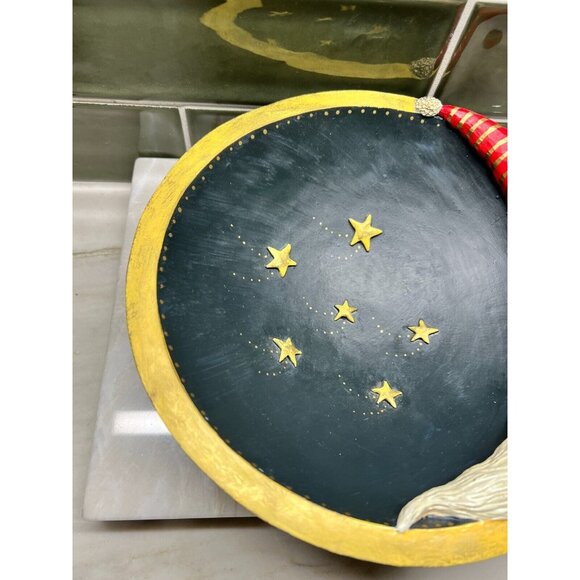 Vintage Kurt Adler Celestial Santa Christmas Bowl - Picture 4 of 7